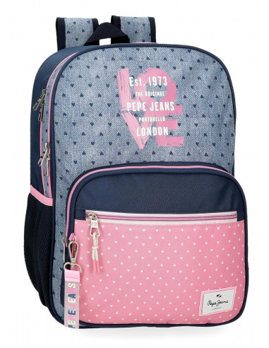 6822221 BACKPACK 40CM 2C. NONI DENIM